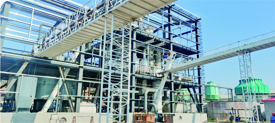 黑龙江翔河油脂有限公司400吨/天米糠制油生产线